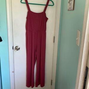 Stitch Fix Market & Spruce cropped wide leg jumpsuit NWOT
